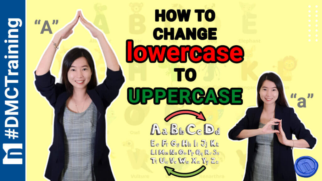 How To Change Lowercase To Uppercase - How To Change Lowercase To Uppercase 1