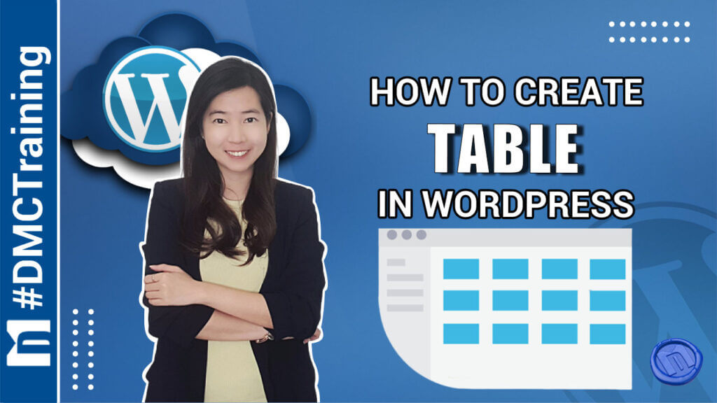 How To Create Table In WordPress