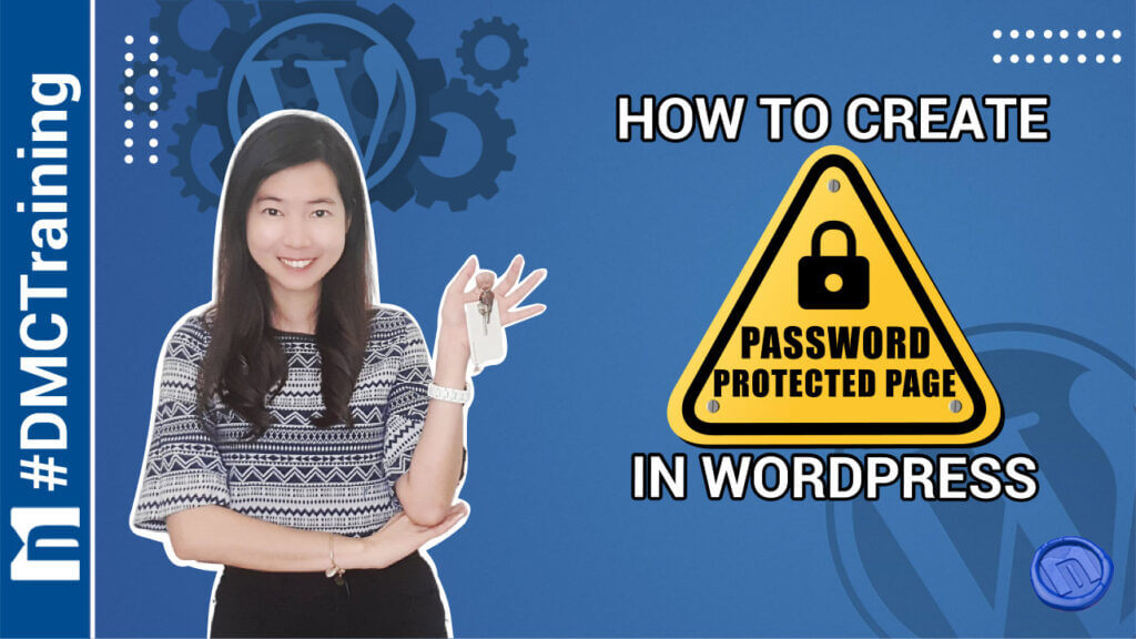 how to create password protected page in wordpress