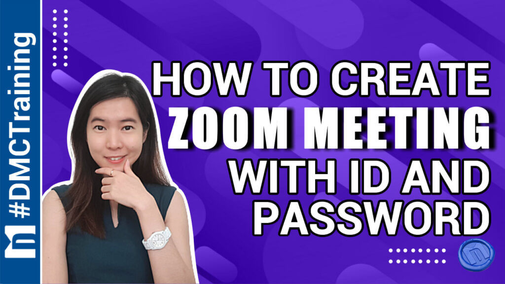 How To Create Zoom Meeting With ID And Password