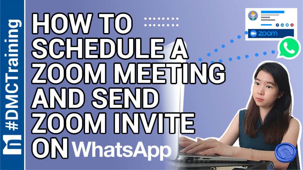 How To Schedule A Zoom Meeting And Send Zoom Invite On WhatsApp